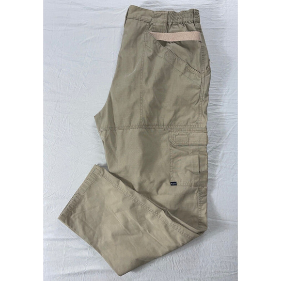 5.11 Tactical TacLite Pro Ripstop Cargo Work, Bush Pants. Men's 38X33, EUC!! - Picture 1 of 9